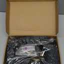 Capoda Halloween Black Leave Garland 6ft Norfolk Artificial Black Pine Garland Halloween Vines with 20 Lights for Fireplace Mantel Stairs Porch Table Wall Door Yard Indoor Outdoor Decorations