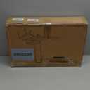 FORTEMOTUS Step Stool with Handle for Elderly with Wheel - Heavy Duty Bed Steps for High Beds for Adults with Adjustable Handle, Portable Foot Stool Ladder for Bedside, Kitchen, Car, RV, Bathtub (Dark)