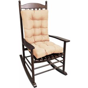 Rocking Chair Cushion, Set of Thicken Seat & Back Chair CushionsSoft Thickened Patio Chair Cushions for Indoor/Outdoor (Khahi)