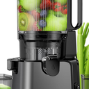 Luixxn Juicer Machines with 5.8" Large Feed Chute, Cold Press Juicer for Whole Vegetables and Fruits 400W, Slow Masticating juicer Easy to Clean Juice Extractor Machine High Juice Yield