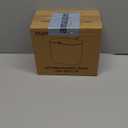 Compost Bin Kitchen for Countertop or Under Sink, 2.6 Gallon Hanging Small Trash Can with Lid, Garbage Can for Cabinet Door, Indoor/outdoor Food Waste Bin for Kitchen, Bathroom, RV, Office, White