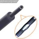 2 x Wire Heat Shrink Tubing Kit-140Pcs 3:1 Heat Shrink Tube Wire Shrink Wrap Electrical Waterproof Automotive Marine Heat Shrink Wrap Tubing Assortment with Adhesive Lined for Wires, Black