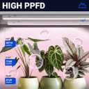Barrina T5 Grow Lights for Indoor Plants, Full Spectrum LED Grow Light, 2FT 80W (8 x 10W), Plant Lamp for Indoor Growing, Seed Starting, Pinkish White, 8-Pack