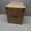 Aveyas 10 inch Ceramic Planter Pot with Drainage Hole and Saucer - Suitable for Indoor and Outdoor Use, Modern Planters for House Garden Flower Tree Snake Monstera Plants (10", Glossy White)