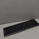 Logitech K270 Wireless Keyboard for Windows, 2.4 GHz Wireless, Full-Size, Number Pad, 8 Multimedia Keys, 2-Year Battery Life, Compatible with PC, Laptop, Black (1 Pack)