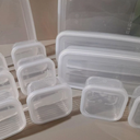 28 Food Storages, 3*3 in (14 Pcs), 9.5*6 in (2pcs), 12*6 in (1 count), 6*3 in (7 Pcs), 9*3 in (4 Pcs)