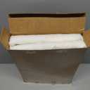 OVZME Ivory Sheer Curtains 96 Inches Long 2 Panels Set, Farmhouse Elegant Textured Pinch Pleated Curtain Panels Crinkled Voile Draperies Privacy with Light Filtering for Bedroom, 60Wx96L Inches