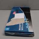 10X Rectangle Magnifying Glass with Light and Clamp, 5 Color Modes Stepless Dimmable, Lighted Magnifier with Stand Hands Free, Flexible Swing Arm LED Desk Lamp for Close Work, Craft, Reading, Painting (Black)