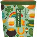 2 x Sok It JavaSok Iced Coffee & Cold Soda Insulated Neoprene Cup Sleeve (Irish Charm, Medium: 22-28oz)
