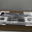 Mobile TV Stand with Power Outlet, Tilting & Swivel Rolling TV Cart for 32-75 Inch TVs, Height Adjustable Portable TV Stand with Shelf, Portrait/Landscape, 88 lbs Capacity, Max VESA 600x400mm