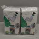 Salad Jar with Side Opening, Side Open Mason Jar with Leakproof Dressing Compartment and Fork, Portable On the Go Lunch Container, Dishwasher & Freezer Safe, for Office,Travel and Outdoor (Green)