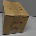 Wellmet Chandelier Shades, ONLY FOR CANDELABRA BULBS, Clip-on Fitter Lamp Shades, 3" x 6" x 5", Set of 6, Cream White