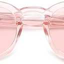 SOJOS Retro Small Round Sunglasses for Men Women Trendy Circle Style UV400 Lenses Unisex Sun Glasses SJ2251