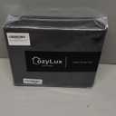 CozyLux Satin Sheets Queen Size Bed Set - 4 Piece Silky Queen Sheet Set, Luxury Black Queen Sheets with Smooth and Soft Microfiber, Includes 1 Fitted Sheet, 1 Flat Sheet and 2 Pillowcases