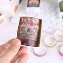 YUBX Basic Washi Tape Set 30 Rolls Plants Patterns Decorative Skinny Slim Masking Tapes for Arts, DIY Crafts, Journals, Planners, Scrapbook, Wrapping (Tropical Wetlands)