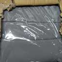 Gray Thick Nappa Leather Automotive Front Car Seat Covers Set of 2
