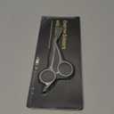 FERYES Eyebrow Trimmer Scissors with Combs, Stainless Steel Scissor & Comb in One, Precision Eyebrow Trimming Scissors for Women and Men (Silver)