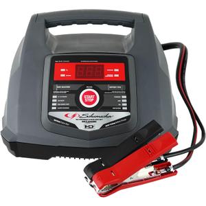 Schumacher Electric Fully Automatic Car Battery Charger & Engine Starter - 6V / 12V Battery Charger & Maintainer - for Standard, AGM, Gel & Deep-Cycle Batteries - Reverse Hook-Up Protection - SC1281