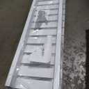 Bathroom Shelf Size: 22×6×21in, White, 3-tier shelf