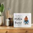 Mother Gifts for Mom Picture Frame from Daughter Son, Always My Mother Forever My Friend, 4x6 Inch Photo