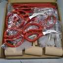 30 PCS Seafood Tools Include Crab Crackers, Seafood Scissors, Lobster Sheller, Crab Hammer,and Shellfish Forks,Nutcracker Set