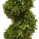 Nearly Natural 5475 Topiary with Planter (in/Outdoor),Green,4ft