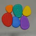 Fidget Toys Sensory Stone for Kids: 6 Pack Textured Soft Worry Stone for Autism Kids Calming - Fidget Stress Toys for Students Anxiety Relief - Small Prizes Fidget Toys
