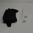 LazBlinds 100% Blackout Roller Shades, No Tools No Drill Cordless Blinds for Windows, Thermal Insulated UV Protection Privacy Window Shades for Bedroom (36''W x 72''H, Black)