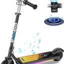 Gyroor H30 Max Electric Scooter for Kids, LED Dispaly, 150W Powerful Motor, Dual Brake System, Adjustable Height and Speed, Best Presents for Kids