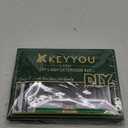 KEYYOU Lash Extension Kit DIY 300Pcs Lash Clusters Eyelash Extension Kit 40D 0.07 D Curl 9-18MIX Lash Clusters Kit with Lash Glue Remover Applicator Easy to Use for Beginners(Kit,40D-D,9-18MIX)