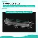 DA63-08646A Door Shelf Replacement(Large) Compatible for Sam-sung Fridge Replacement Parts RT21M6213SG RT21M6213SR RT21M6213WW RT21M6215SG RT21M6215SR -by MIFLUS