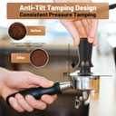 51mm Espresso Accessories Kit Spring-Loaded Espresso Tamper, WDT Tool, Coffee Distributor, Magnetic Dosing Funnel, Puck Screen with Remover Premium Stainless Steel & Aluminum Espresso Tools