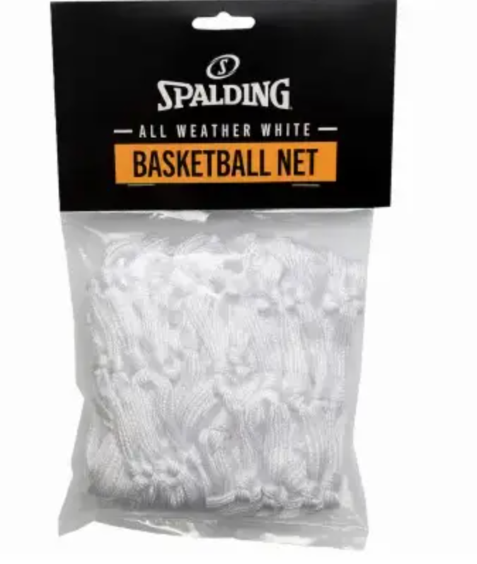 Pack Of 2 All-weather Basketball Net, White 