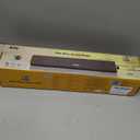 SOULION R50 Bluetooth Computer Speakers, 3.5mm PC Sound Bar for Desktop Monitor, Wired USB Powered & Colorful LED Lights with Switch Button, Surround Sound Soundbar PC Spearkers for Computer, White