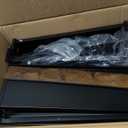 BAYKA Floating Shelves, 48 inches Long Wall Mounted Rustic Wood Shelves for Bathroom, Bedroom, Living Room, Kitchen, Office, Hanging Shelf for Books/Storage/Decor (Rustic Brown,Set of 2)