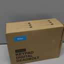 Veise Fingerprint Door Lock with 2 Knobs - Keyless Entry Door Lock with Handle, Electronic Keypad Deadbolt, Smart Front Handle Set, Auto-Locking, Waterproof, Easy Installation, Oil-Rubbed Bronze