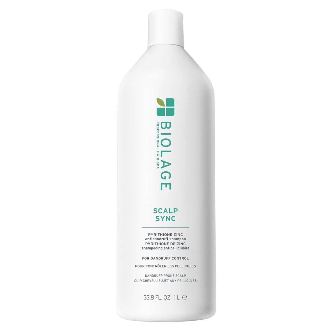 Biolage Scalp Sync Anti-Dandruff Shampoo - Controls Dandruff & Deeply Cleanses, With Zinc Pyrithione, Vegan & Cruelty-Free (33.8 Fl Oz (Pack of 1))