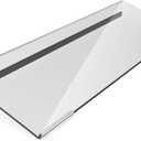 KOTEMON Acrylic Tilted Computer Keyboard Stand for Ergonomic Typing, Keyboard Tray Holder with Silicone Non-Slip Case, Clear (17"x5.5"x1.5"H Full Size-CLEAR)
