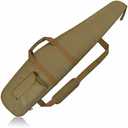 AUMTISC Soft Rifle Gun Case, 41/45/49 Inch Shotgun Carrying Bag for Scoped Rifles with Adjustable Shoulder Sling