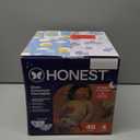 The Honest Company Comfort Dry Overnight Diapers, Up to 12 Hours Protection, Hypoallergenic, Cozy Cloud + Star Signs, Club Box Size 4 (2237 lbs), 48 Count