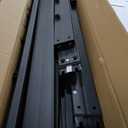 King Bed Frames, 18 Inch High Bedframe No Box Spring Needed, Heavy Duty Steel Slats Platform Mattress Base, 4500lbs Weight Capacity Reinforced Metal Frame, Noise-Free, Easy Assembly, Black