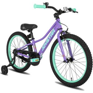 JOYSTAR NEO 20 Inch Kids Bike for Ages 6-10 Years Old Boys & Girls, 20 Inch Wheels Kids Mountain Bike with Training Wheels & Handbrake, Kids' Bicycles, Multiple Colors (Purple)