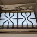 Premier WB31X27151 Cast Iron Grate for GE Gas Stove Top Side Grate Parts Replacement WB31X24736, Thickened Heavy Duty Upgraded Cast Iron for GE Stove Model JGBS66REKSS JGB700SEJ4SS