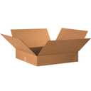 Tape Logic Shipping Boxes Flat 20"L x 20"W x 4"H, 10-Pack | Corrugated Cardboard Box for Packing, Moving and Storage