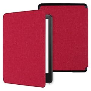 WALNEW Case for 6.8” Kindle Paperwhite 11th Generation 2021- Premium Lightweight PU Leather Book Cover with Auto Wake/ Sleep for Amazon Kindle Paperwhite 2021 Signature Edition E-Reader