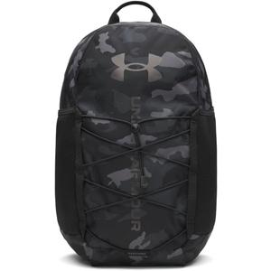 Under Armour Unisex Hustle Sport 6.0 Backpack, (002) Black/Metallic Black, One Size Fits Most