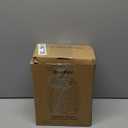 GiveBest Portable Electric Space Heater with Thermostat, 1500W/750W Safe and Quiet Ceramic Heater Fan, Heat Up 200 Square Feet for Office Room Desk Indoor Use, Silver