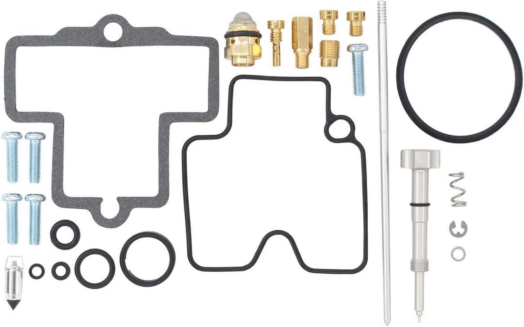 MOTOKU Carburetor Carb Rebuild Repair Kit for Suzuki DRZ400 DRZ400E 2000-2007