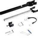 Boat Transom Saver, 23 to 35 Inches Adjustable Boat Motor Support with Heavy-Duty Composite Head for Holds Engine, Roller and Trailer Mounts.