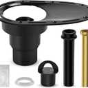 Upgraded Freestanding Tub Drain Kit  Freestanding Tub Drain Rough-In Kit for Freestanding Bathtub with Leak-Free Design, CUPC Certification